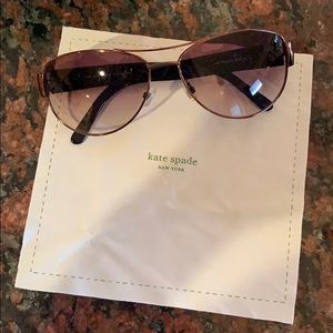 Kate Spade Leopard aviators